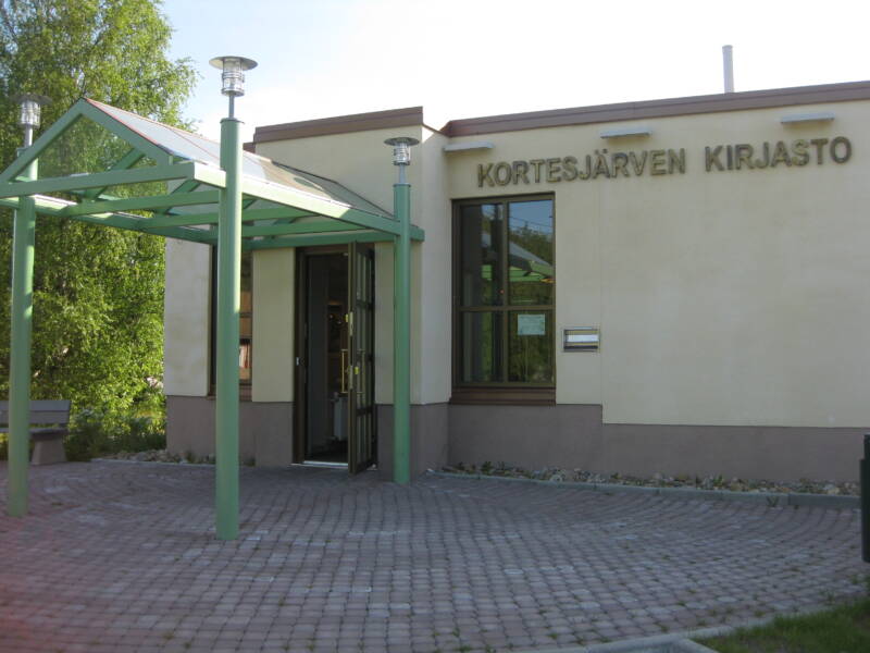 Kortesjärven kirjastorakennus