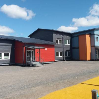 Kauhavan TIheikön päiväkoti- ja esikoulurakennuksen kuva